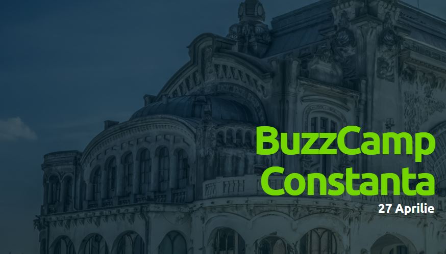Oportunități de angajare pentru tineri: BuzzCamp la CONSTANȚA