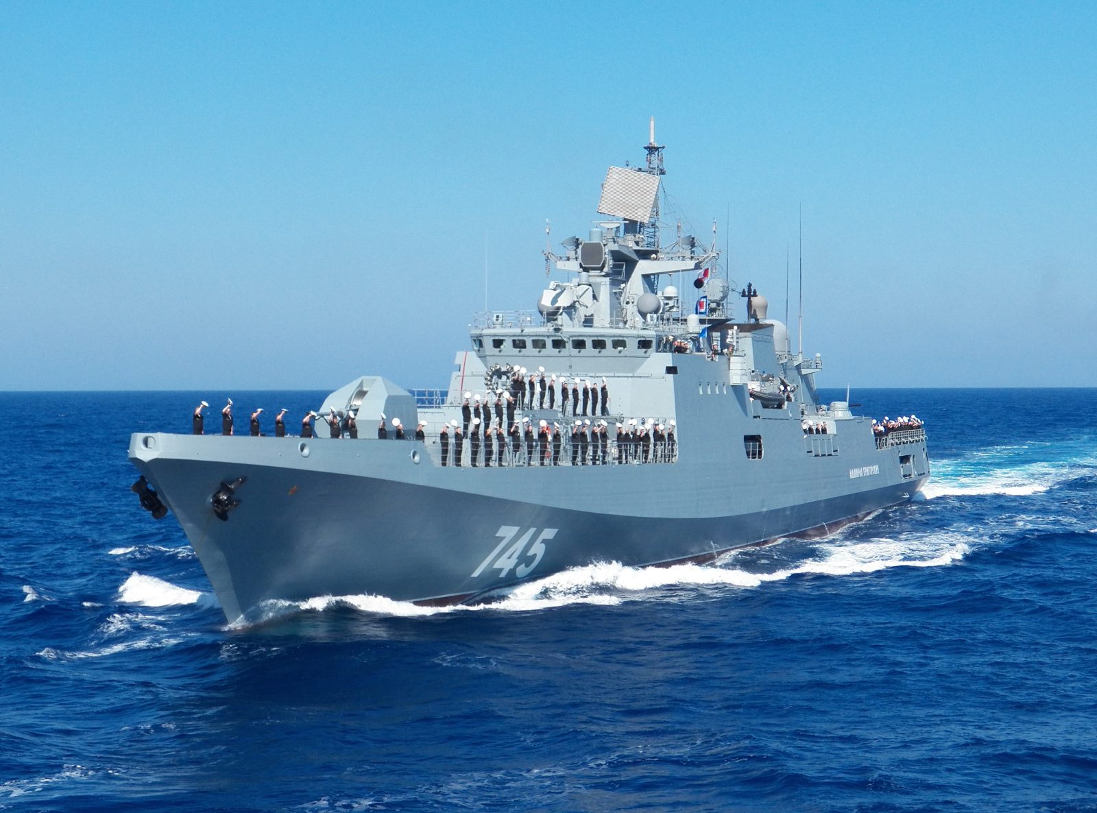 RUSIA își întărește prezența militară în Siria și Marea Mediterană