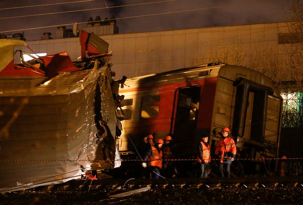 Accident feroviar GRAV în vestul Moscovei! 50 de răniți