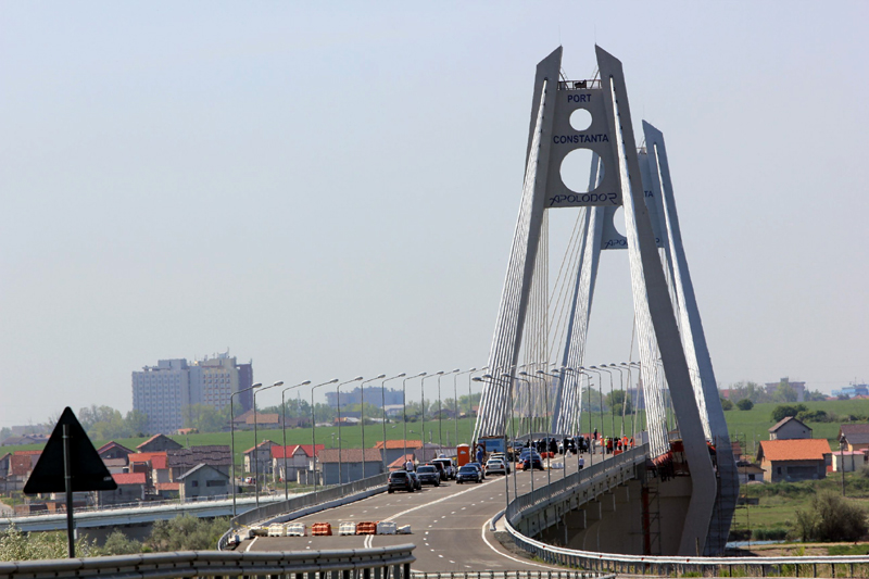 Restricții de trafic în zona podului nou de la Agigea
