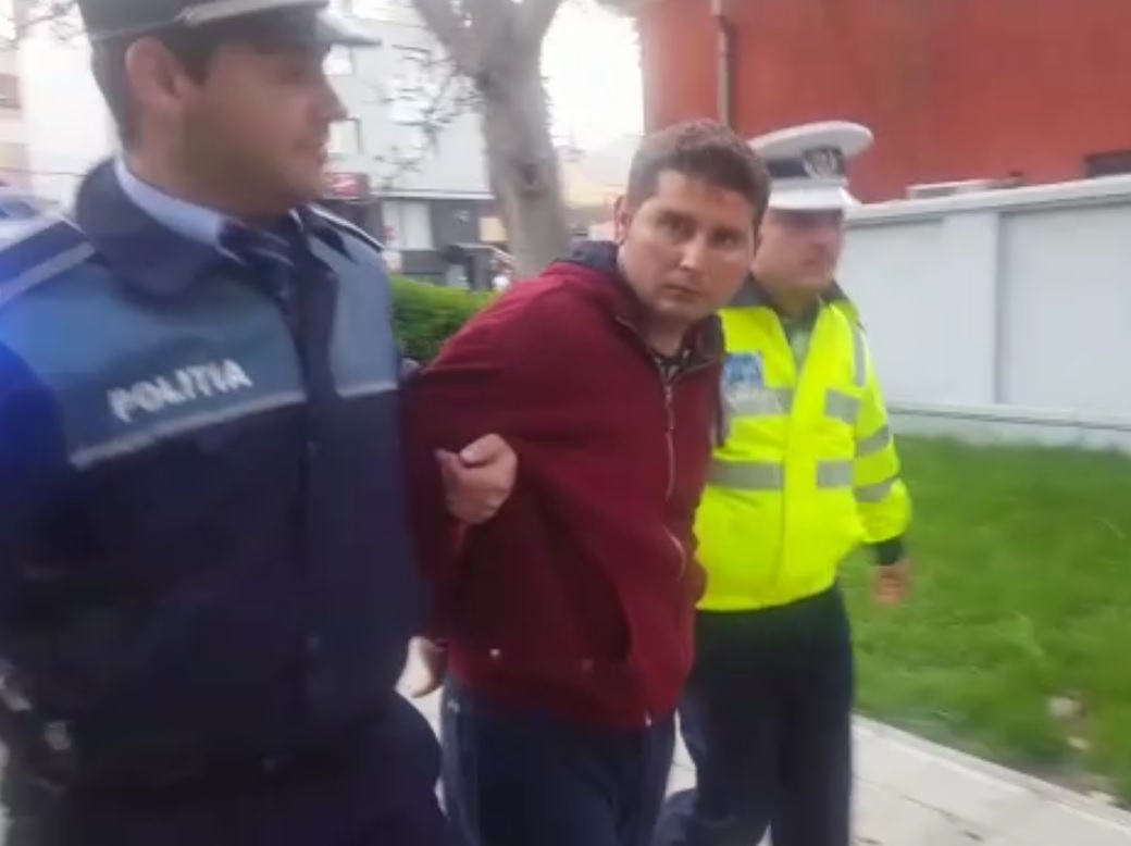 CONSTANȚA: Tânărul din București care a sfidat barajele formate de polițiști a fost reținut