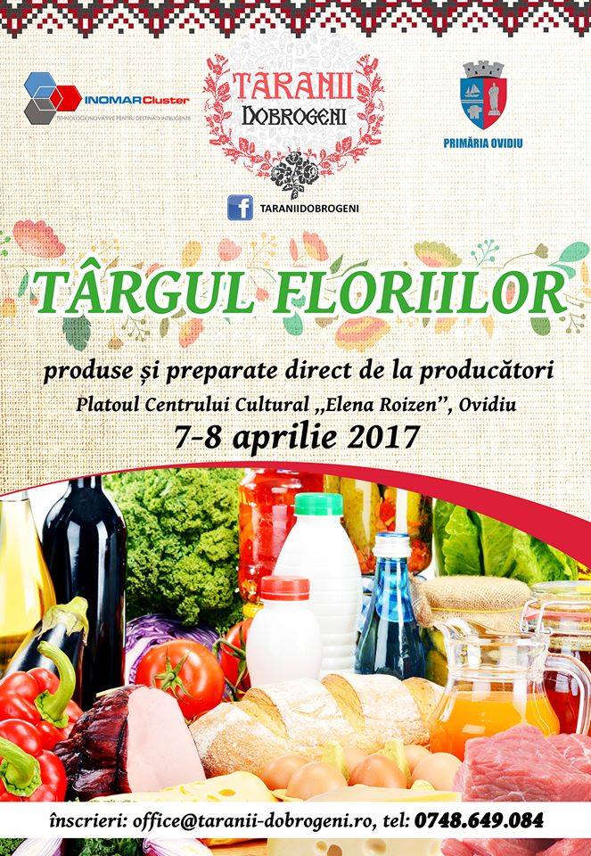 Țăranii Dobrogeni își dau întâlnire la „Târgul Floriilor“ de la Ovidiu