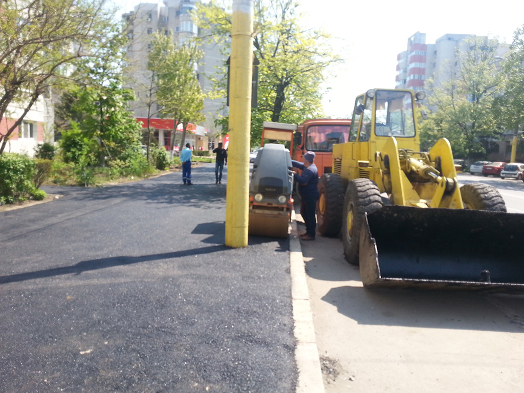 Trotuarele din CONSTANŢA intră în reabilitare