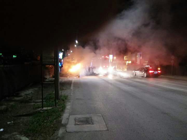 FOTO/Constanța: Bilanț de duminică seara – Carambol rutier și un autoturism făcut SCRUM