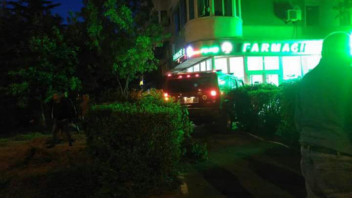 UPDATE: Foto – „HAGI” a intrat cu Hummer-ul în farmacie, la CONSTANŢA !