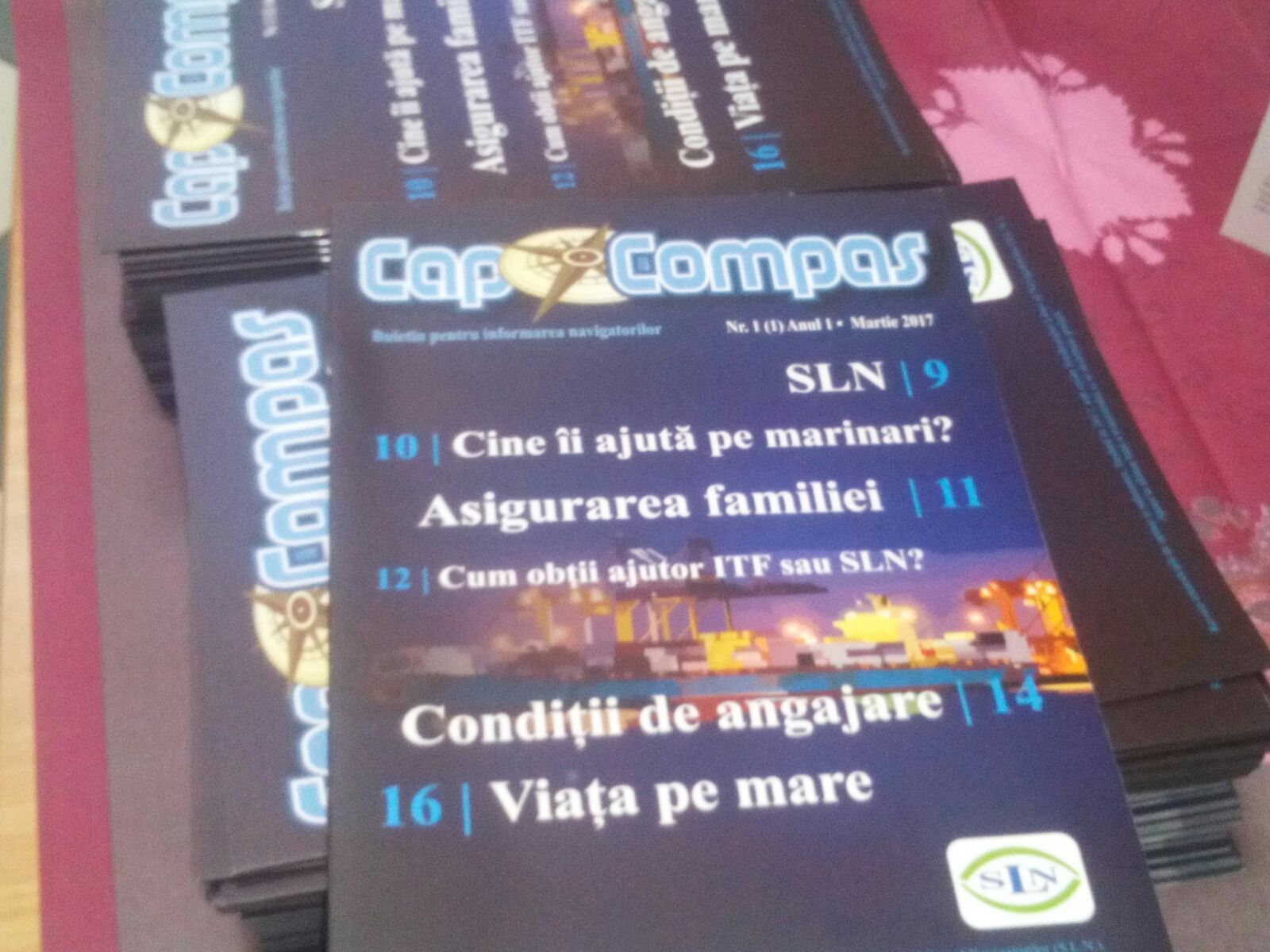 FOTO – CONSTANȚA: Marinarii vor beneficia de o revistă trimestrială gratuită cu informații utile