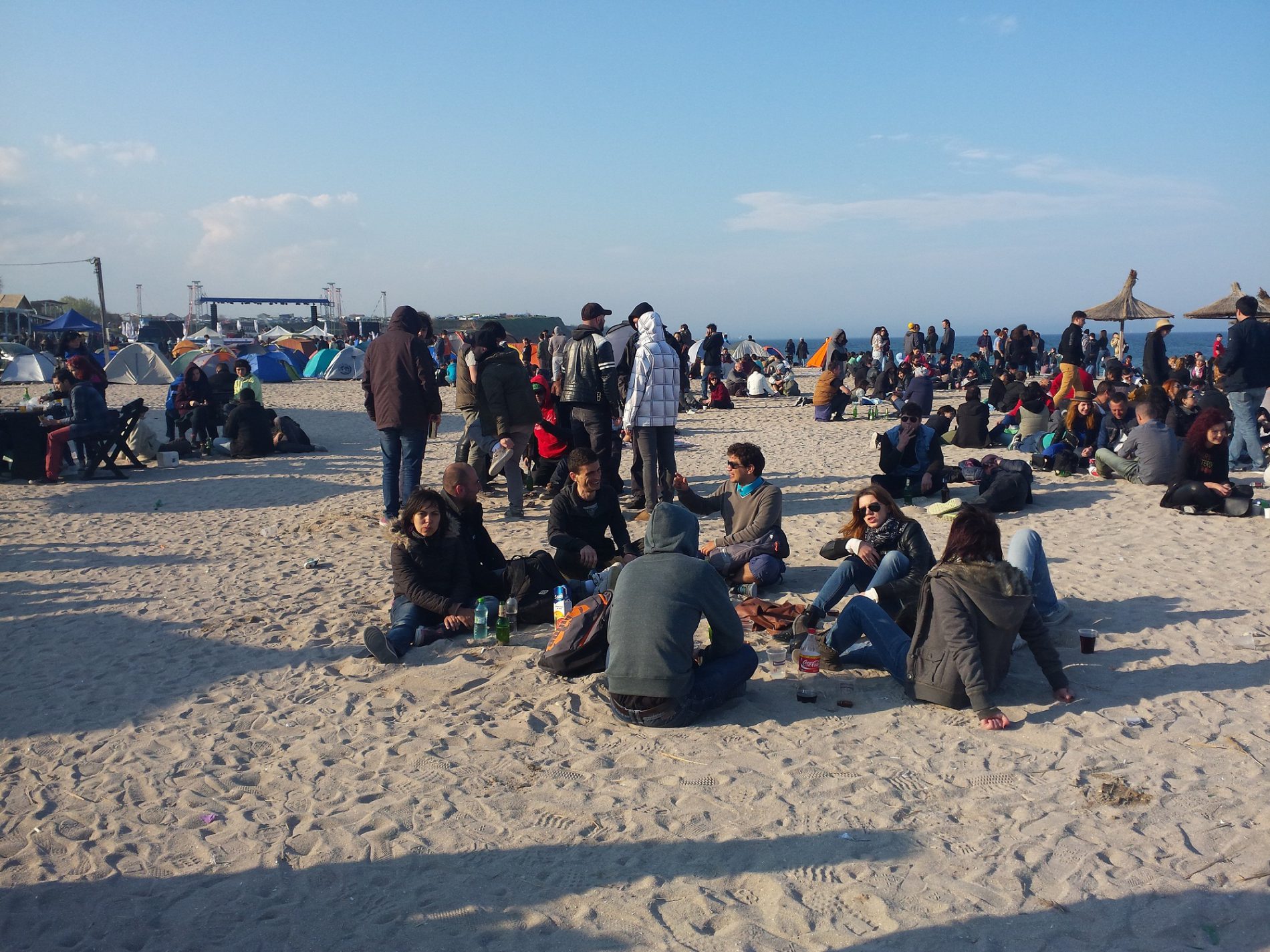 Record de turiști la Vama Veche în minivacanța de 1 Mai