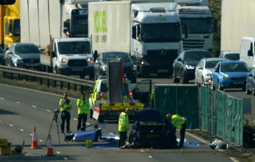 MAREA BRITANIE/VIDEO: Cinci români au murit într-un grav ACCIDENT produs pe o autostradă