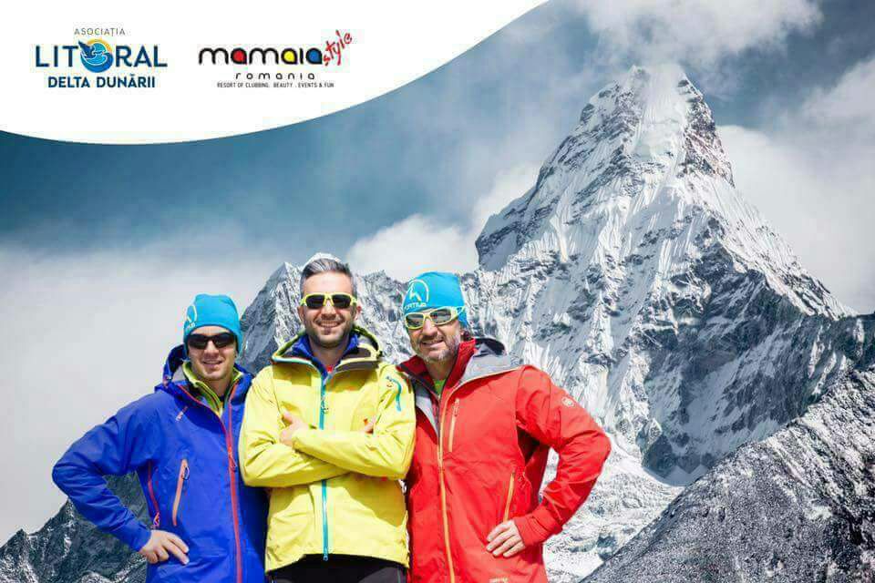 Cei trei constănțeni care vor escalada Everestul au ajuns în Nepal
