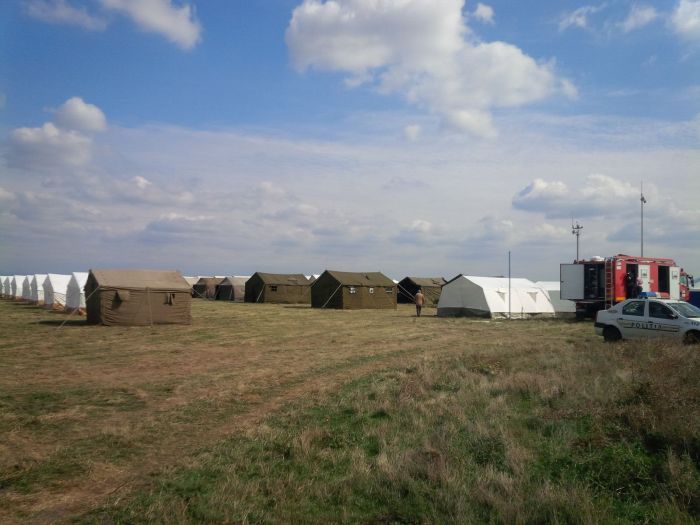 Fără tabără de REFUGIAȚI la Vama Veche