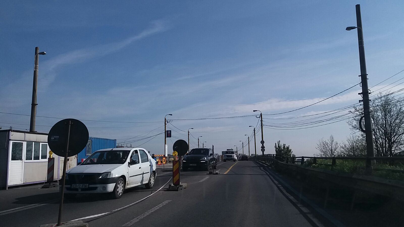 FOTO/Lucrările la Podul de la butelii ar putea fi reluate săptămâna aceasta