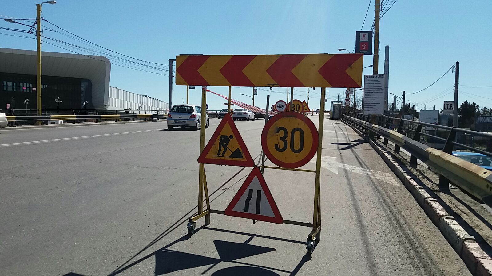 Lucrările la Podul de la Butelii, SISTATE!