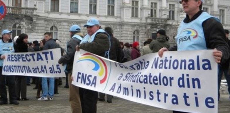 Sindicatul Național al Funcționarilor Publici anunță proteste de amploare