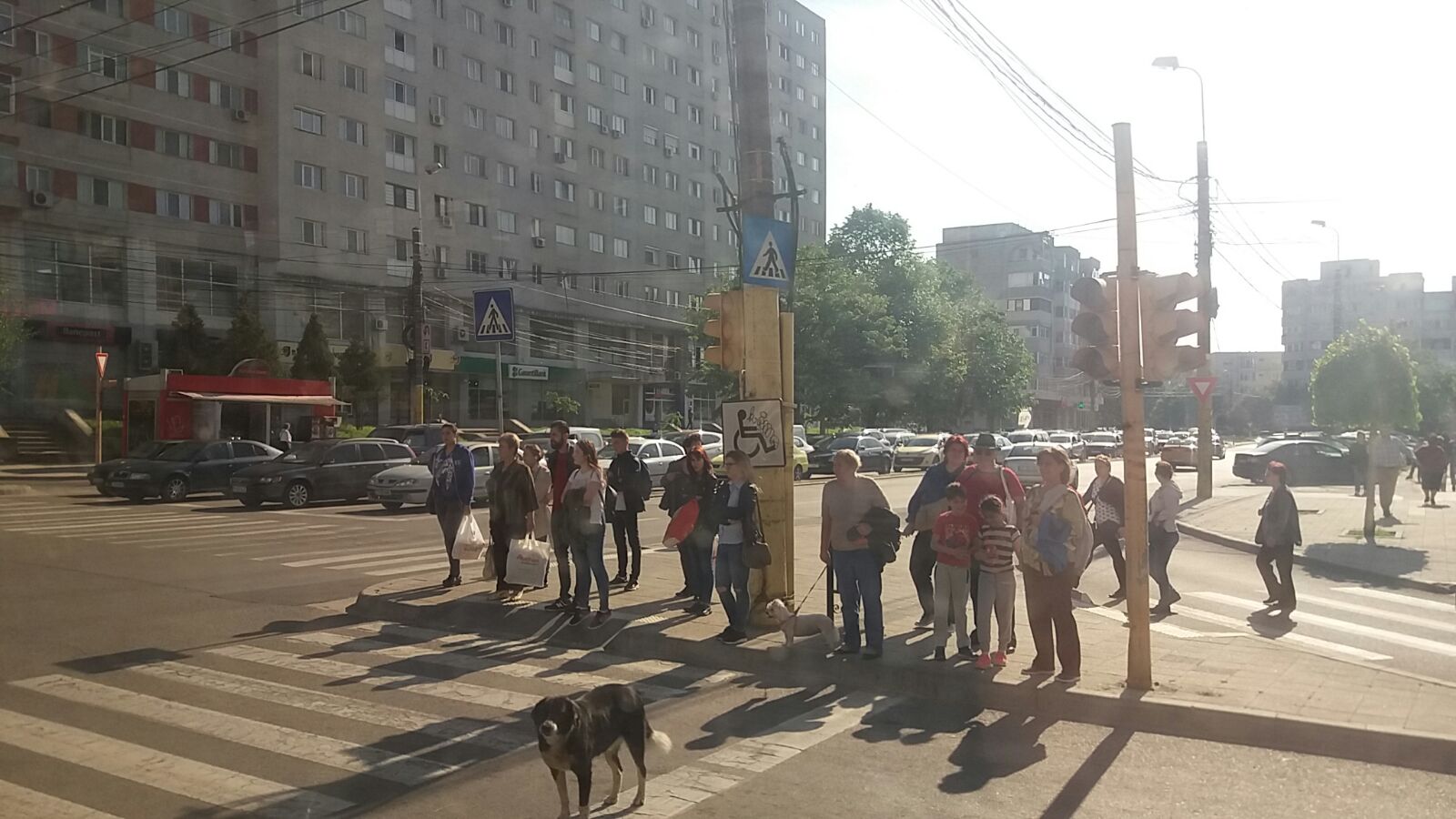 CONSTANȚA: O altă zi în care semafoarele din zona Casa de Cultură nu funcționează