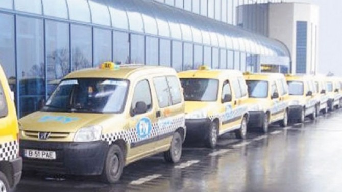 Taximetriști amendați în zona aeroporturilor din ROMÂNIA