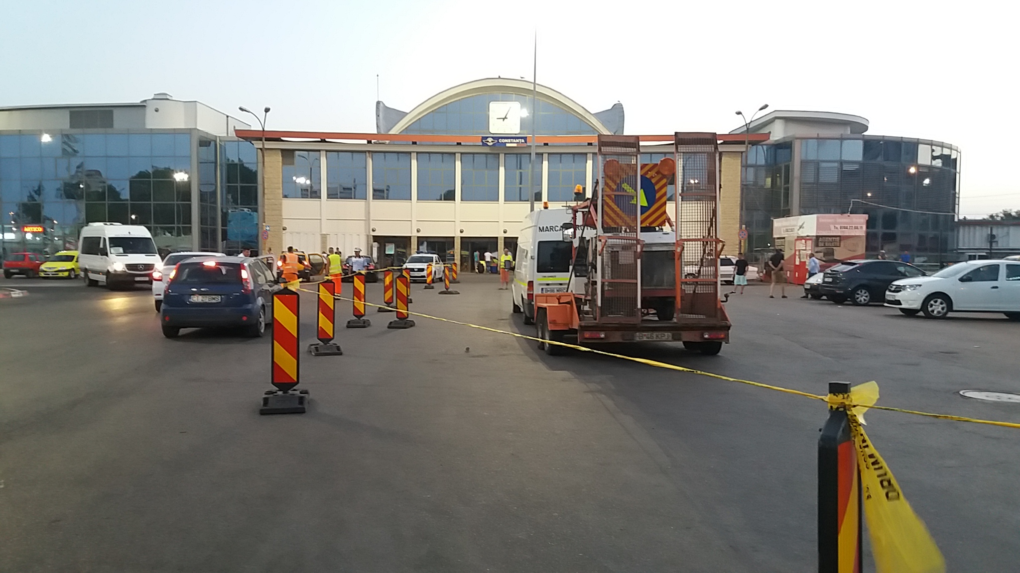 FOTO. Zona Gării Constanța se transformă