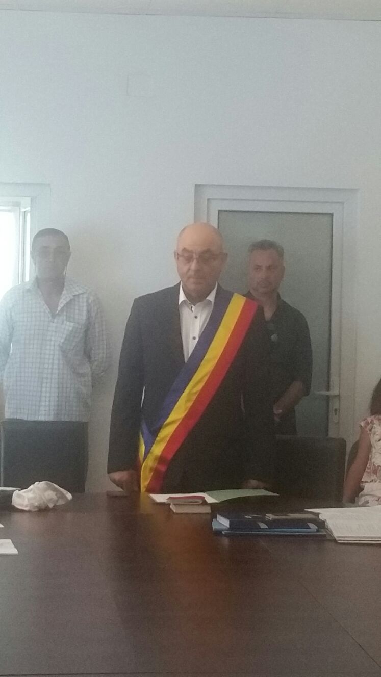 Noul primar al comunei Nicolae BĂLCESCU a depus jurământul
