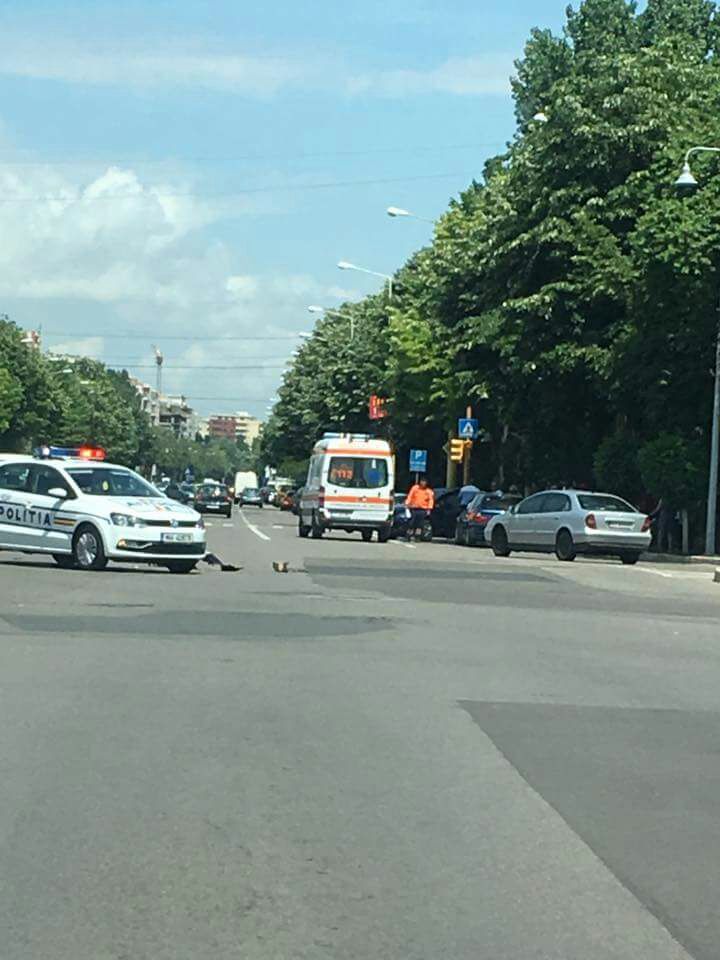 FOTO/CONSTANȚA: Accident rutier la Dacia