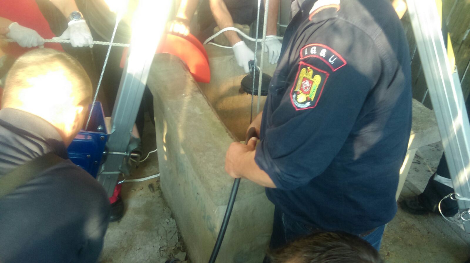 FOTO – Județul TULCEA: O persoană a murit după ce a căzut într-o fântână