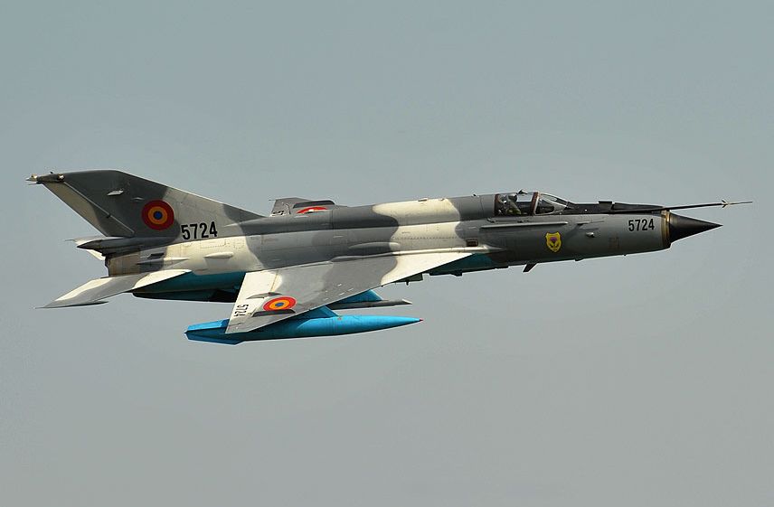 MiG 21 dispărut de pe radar în zona bazei de la Kogălniceanu