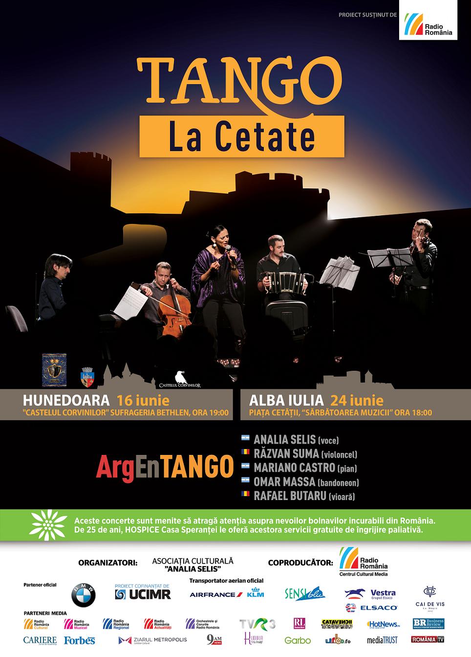 Tango la cetate, la Hunedoara şi Alba Iulia