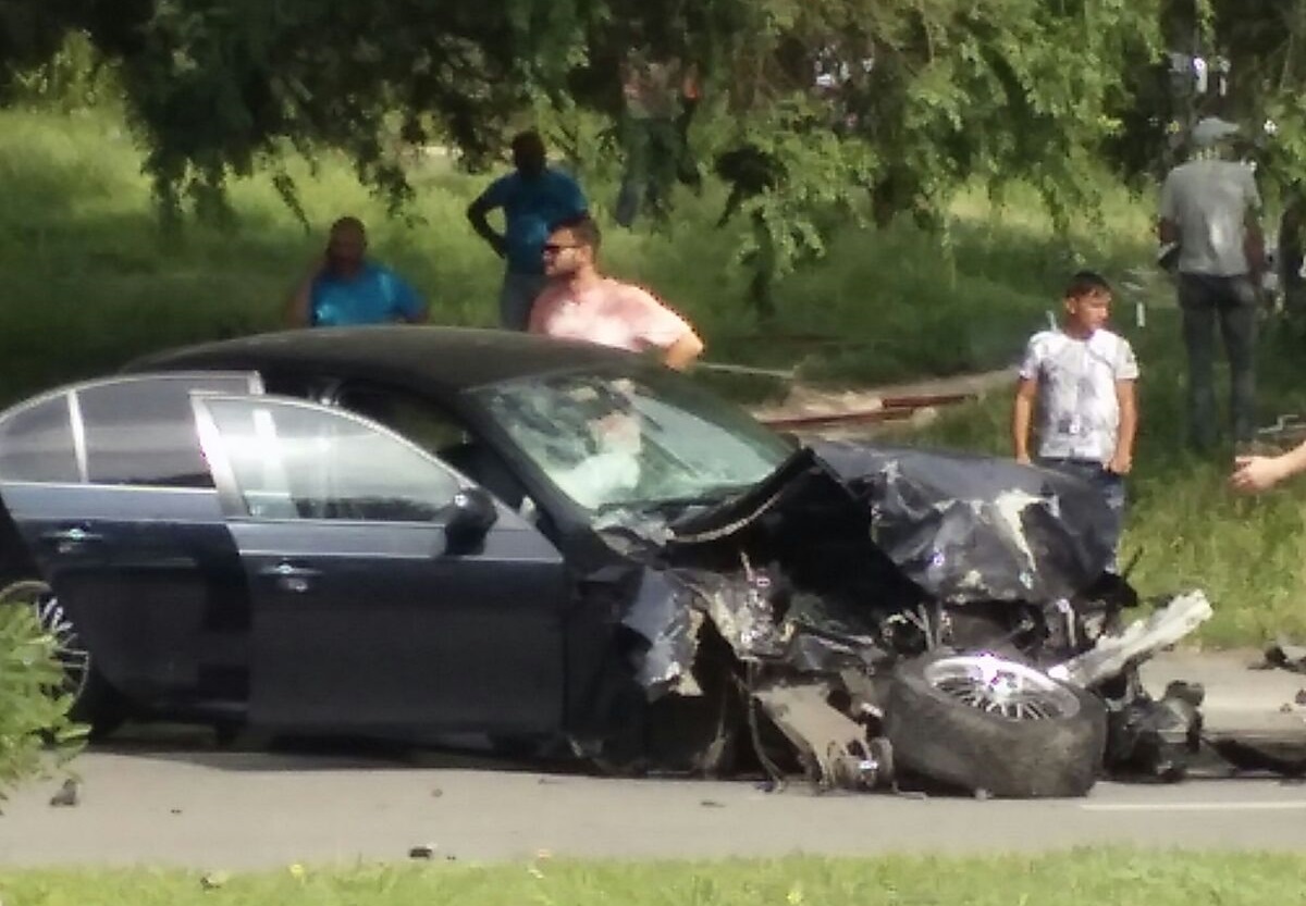 FOTO: Accident grav la intrare în stațiunea MAMAIA