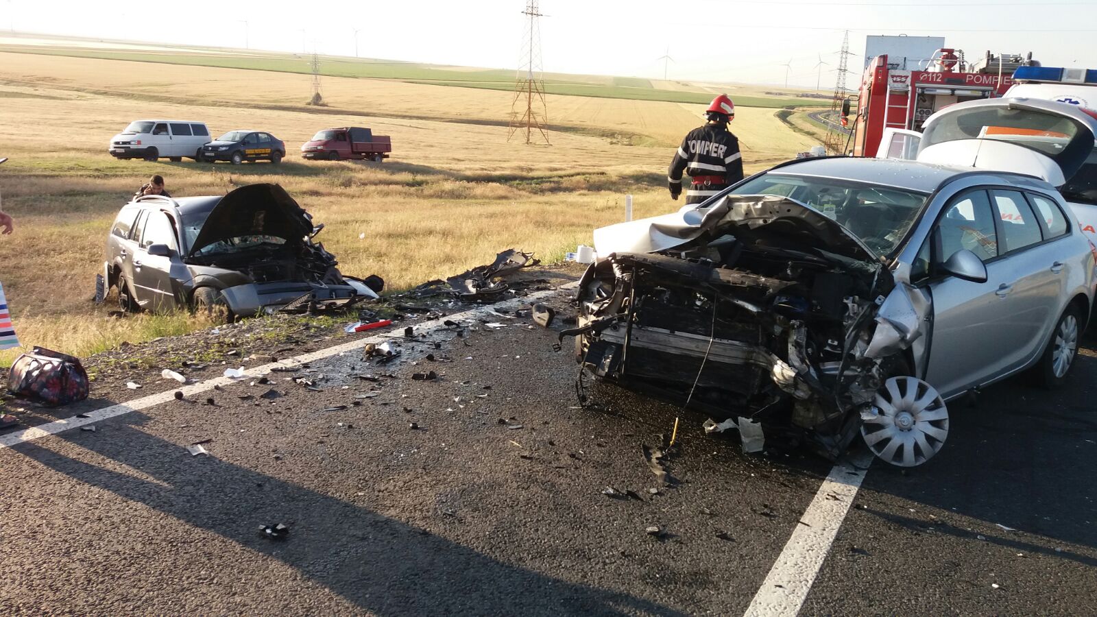 UPDATE – Accident GRAV cu PATRU victime în județul CONSTANȚA