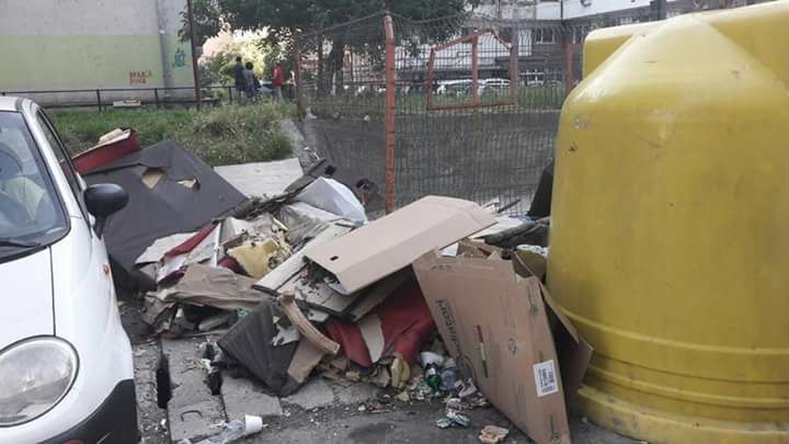 FOTO: Probleme cu deşeurile menajere în municipiul TULCEA