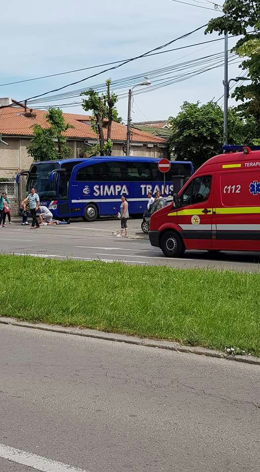 FOTO/Accident grav la intersecția bulevardului Mamaia cu strada general Manu