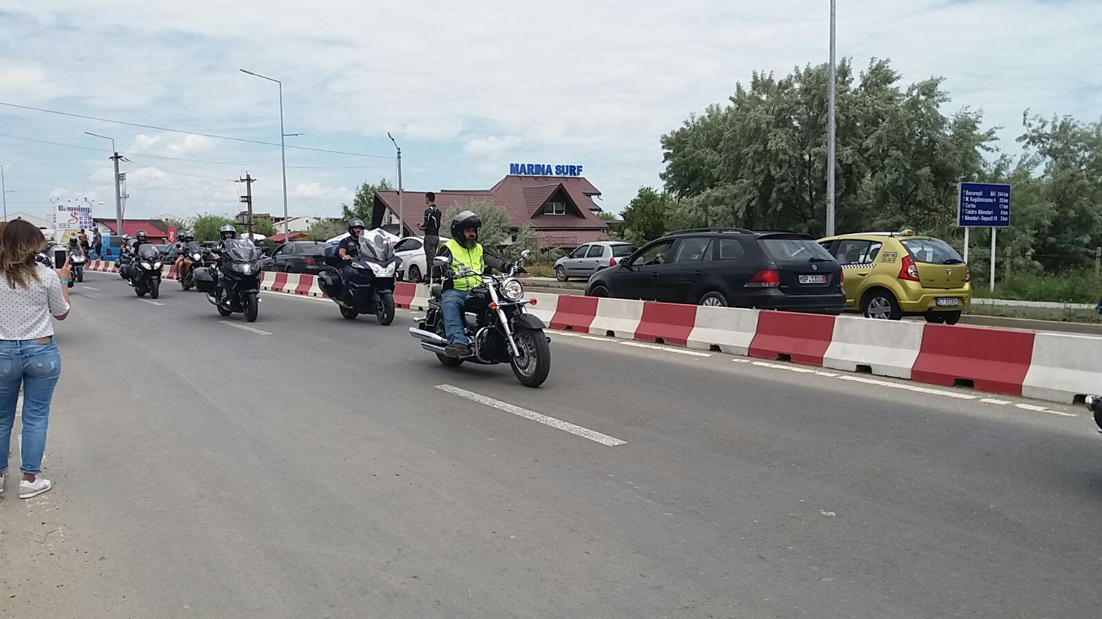 FOTO/VIDEO. Seawolves Bike Fest 2017 la Mamaia: Sute de motocicliști au pornit în paradă