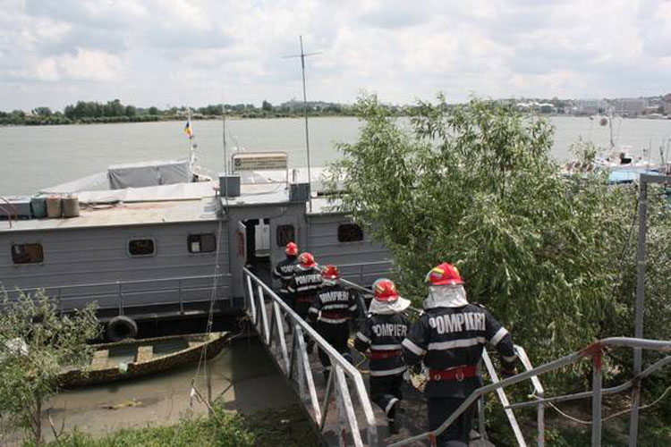 Puncte temporare de prim-ajutor deschise de ISU Delta TULCEA