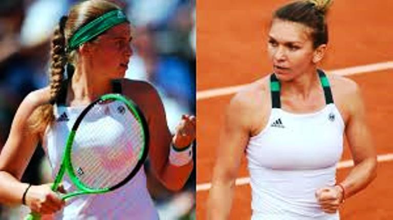 Simona Halep a felicitat-o pe Jelena Ostapenko de ziua ei