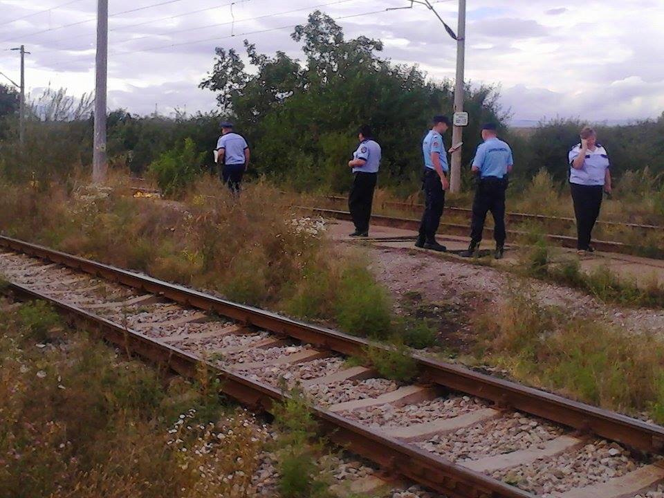Bărbat spulberat de tren la VALU LUI TRAIAN