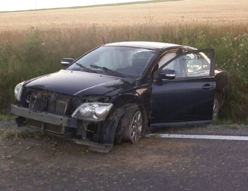 FOTO – Județul TULCEA: Accident în apropiere de Babadag. Pompierii au intervenit de urgență