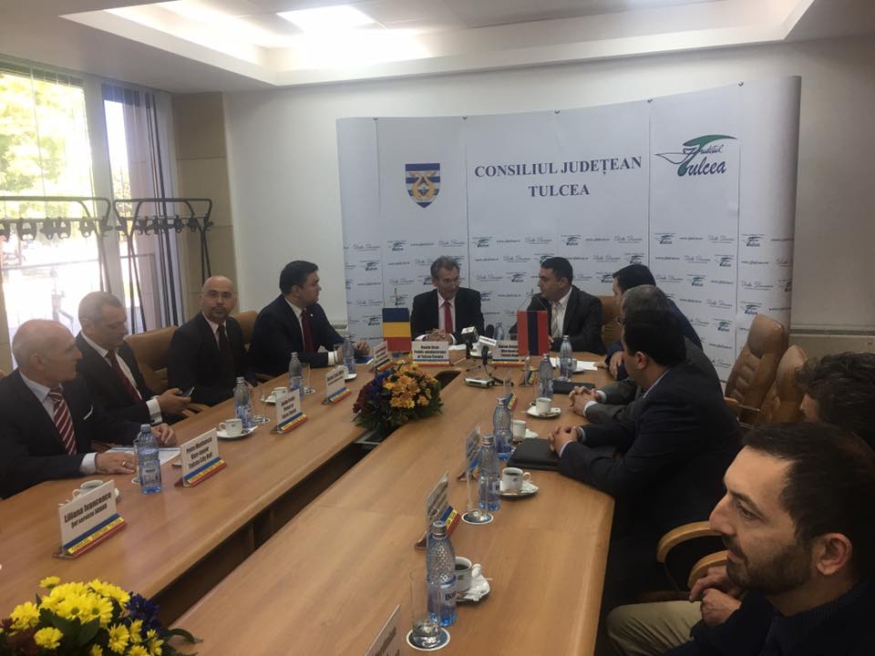 Înțelegere de Cooperare între județul Tulcea și Regiunea Tavush din Armenia