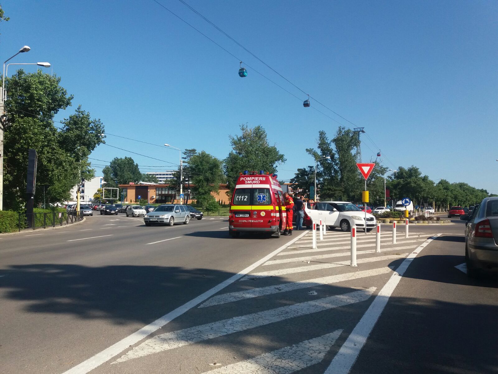 Accident în stațiunea MAMAIA