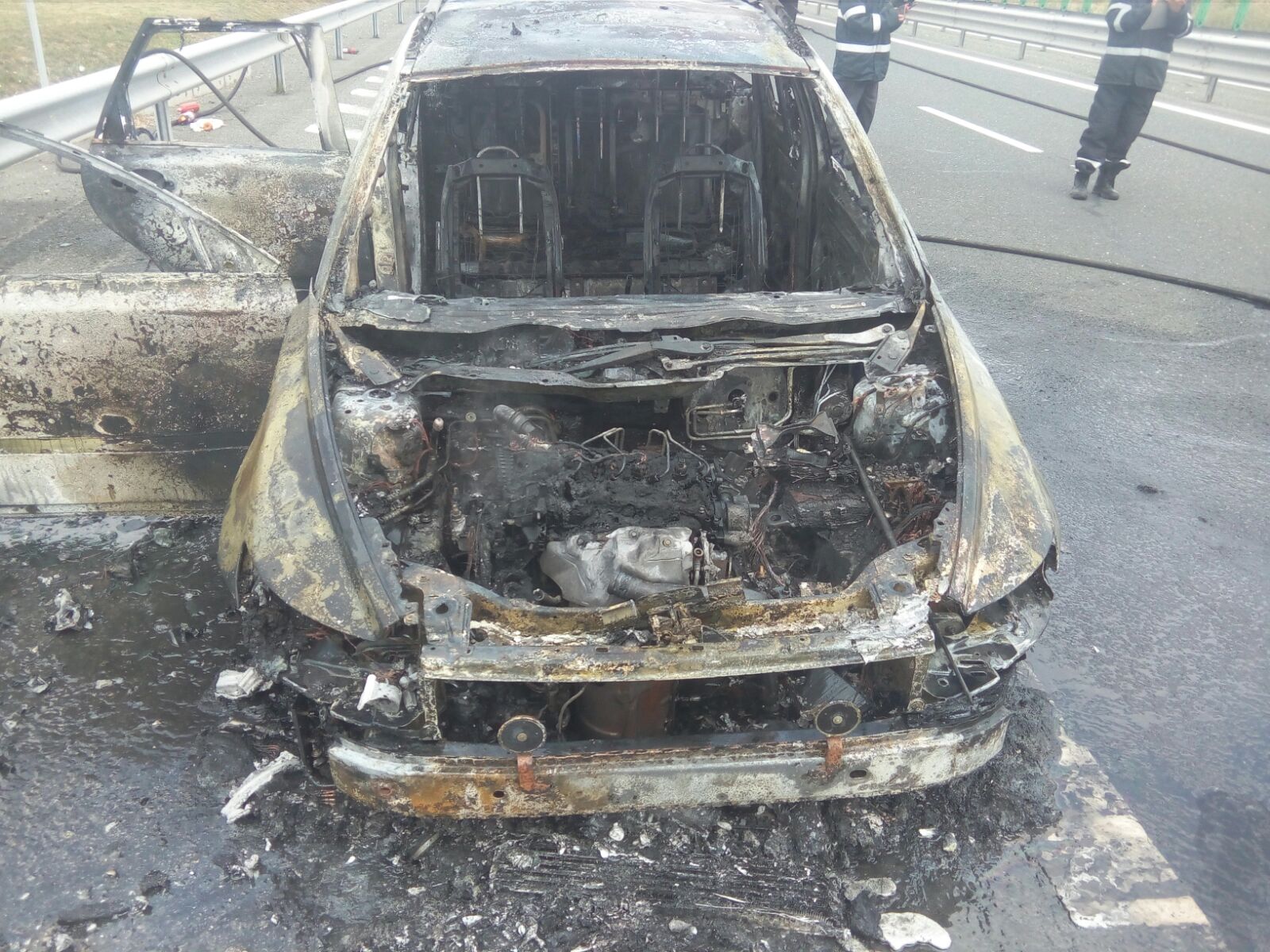 UPDATE/VIDEO/ Incendiu pe Autostrada Soarelui