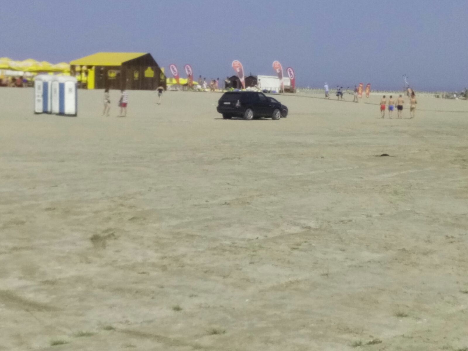 FOTO/Pe plaja MODERN se lucrează de zor la amenajarea amplasamentului NEVERSEA