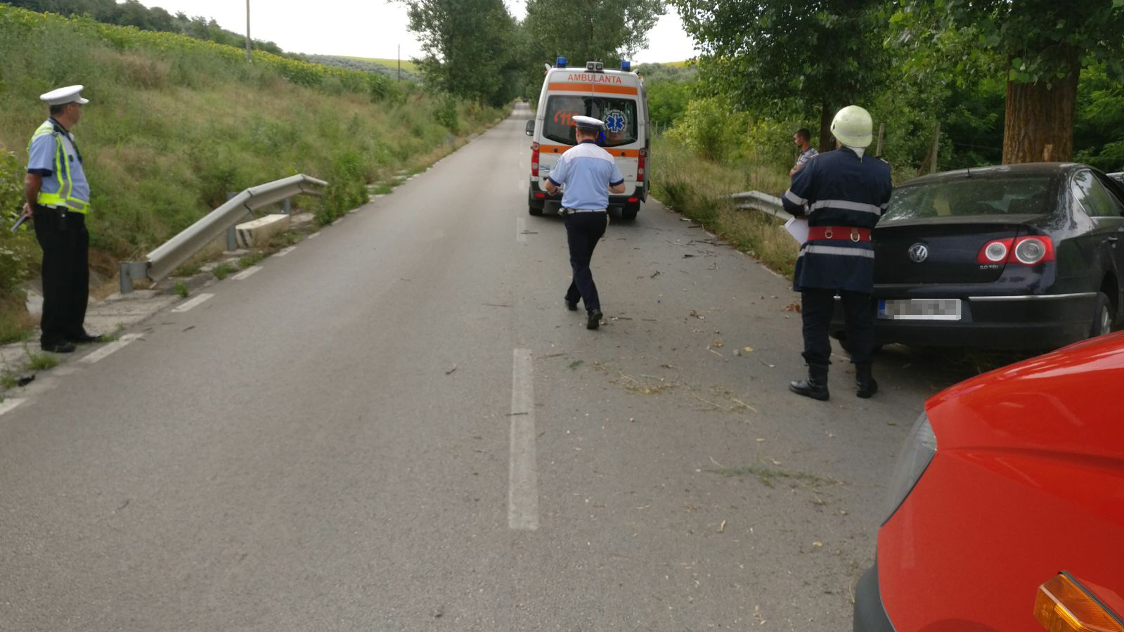 TULCEA: Accident rutier GRAV în apropiere de AGIGHIOL
