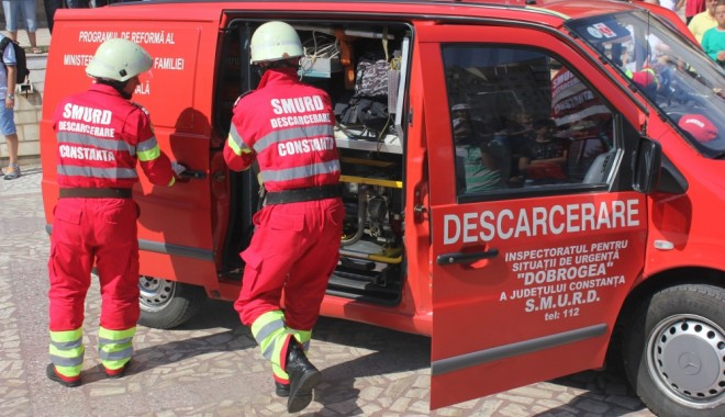 FOTO: Persoană ÎNCARCERATĂ în urma unui accident rutier provocat de un șofer BĂUT pe DN22 Constanța-Tulcea (update)