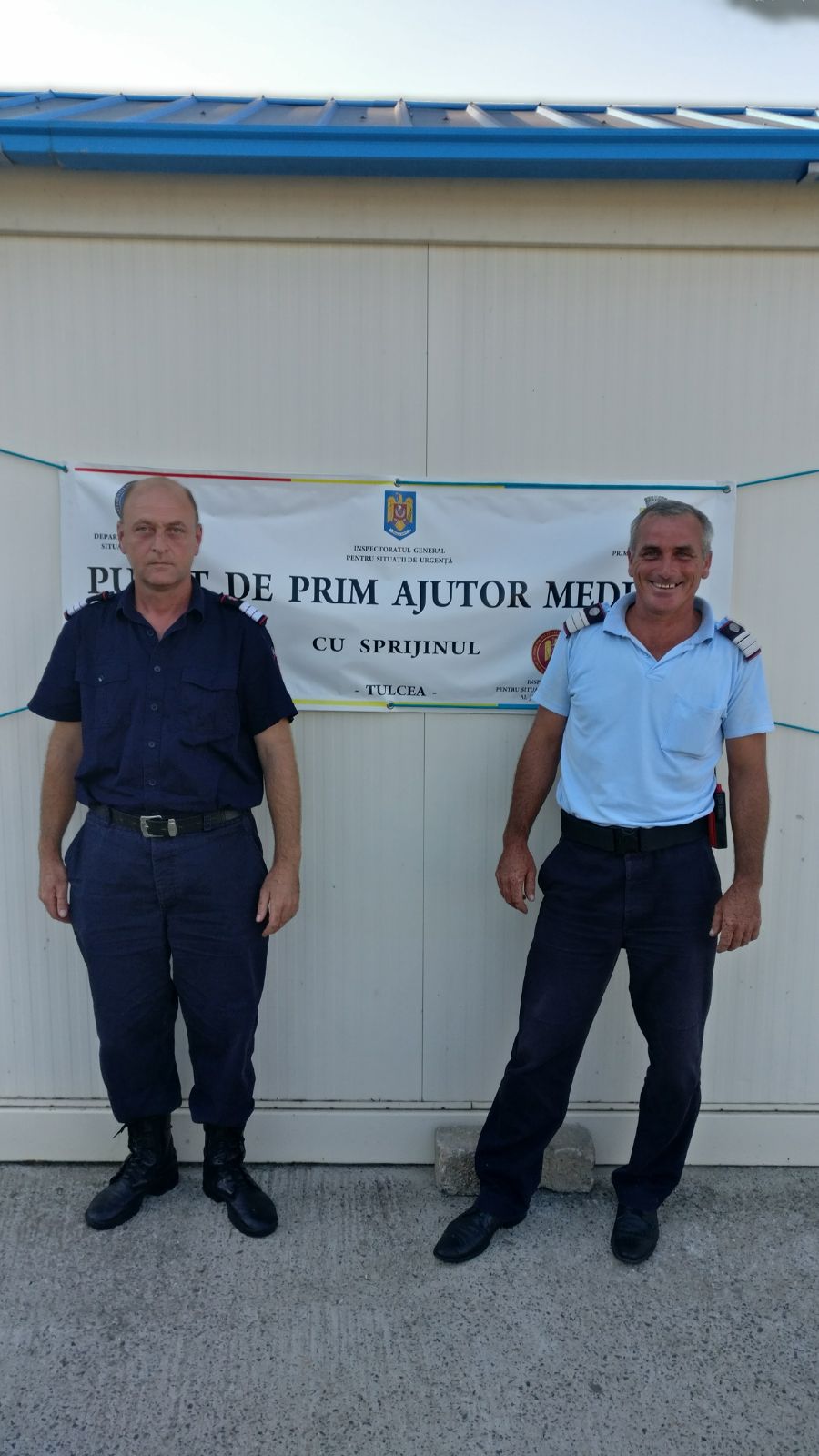 FOTO/ TULCEA: Eroii salvatori de la ISU Delta