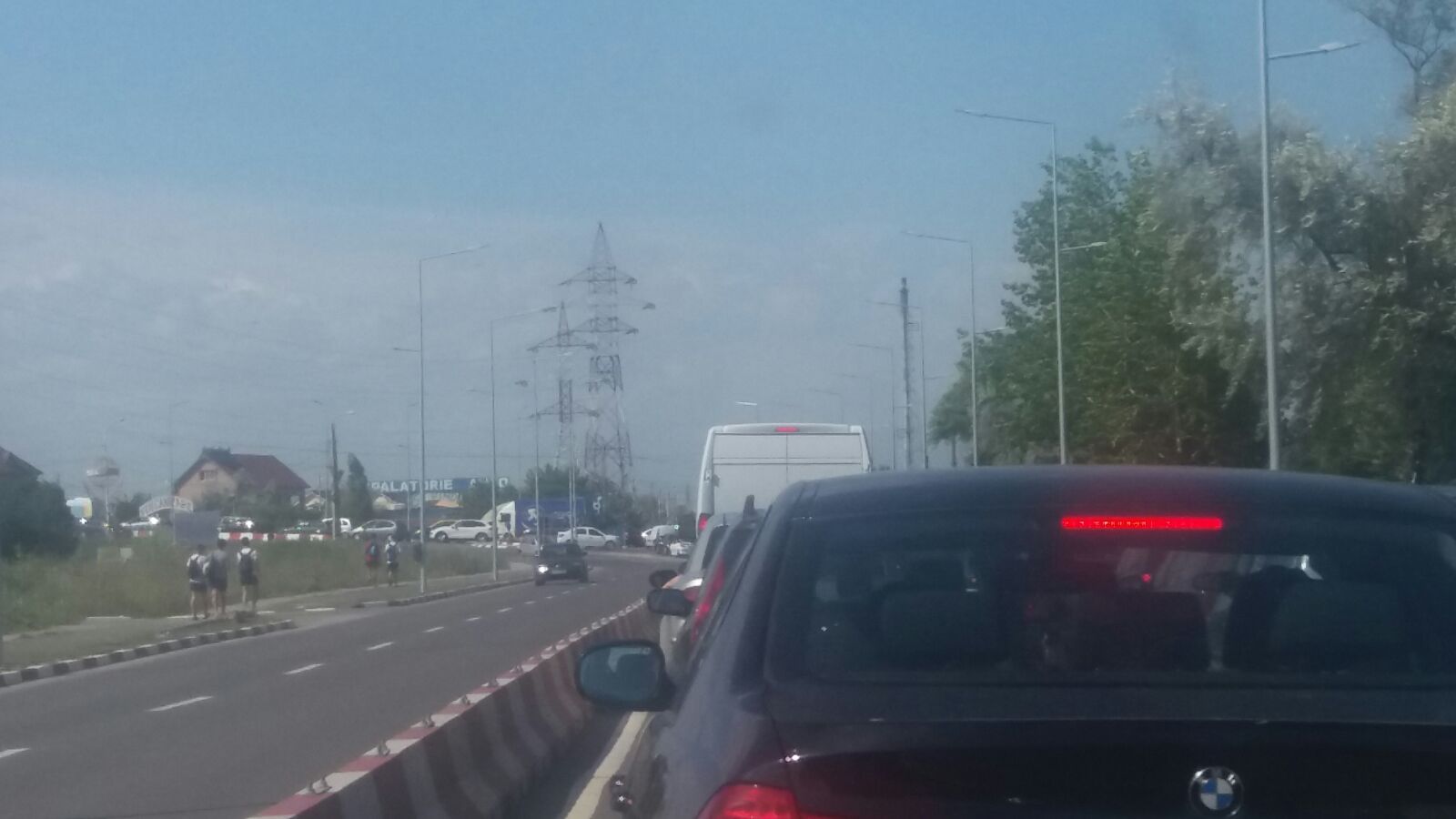 FOTO: Trafic infernal între Mamaia și Năvodari