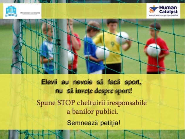 Părinții au inițiat petiția „STOP MANUALE INUTILE!”