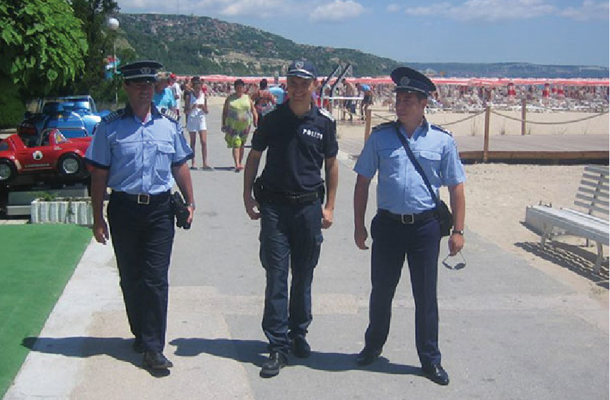 Prima serie de polițiști români își începe sâmbătă misiunea pe litoralul bulgar