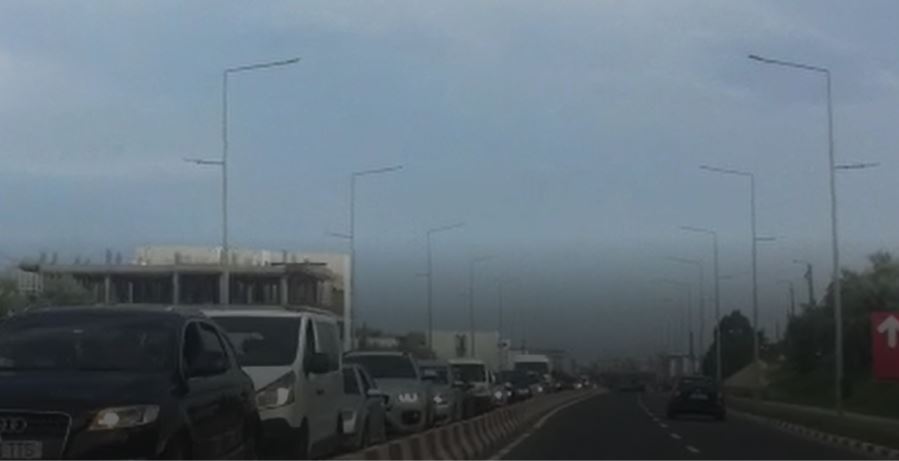 FOTO/ VIDEO: Trafic BLOCAT între Mamaia și Năvodari