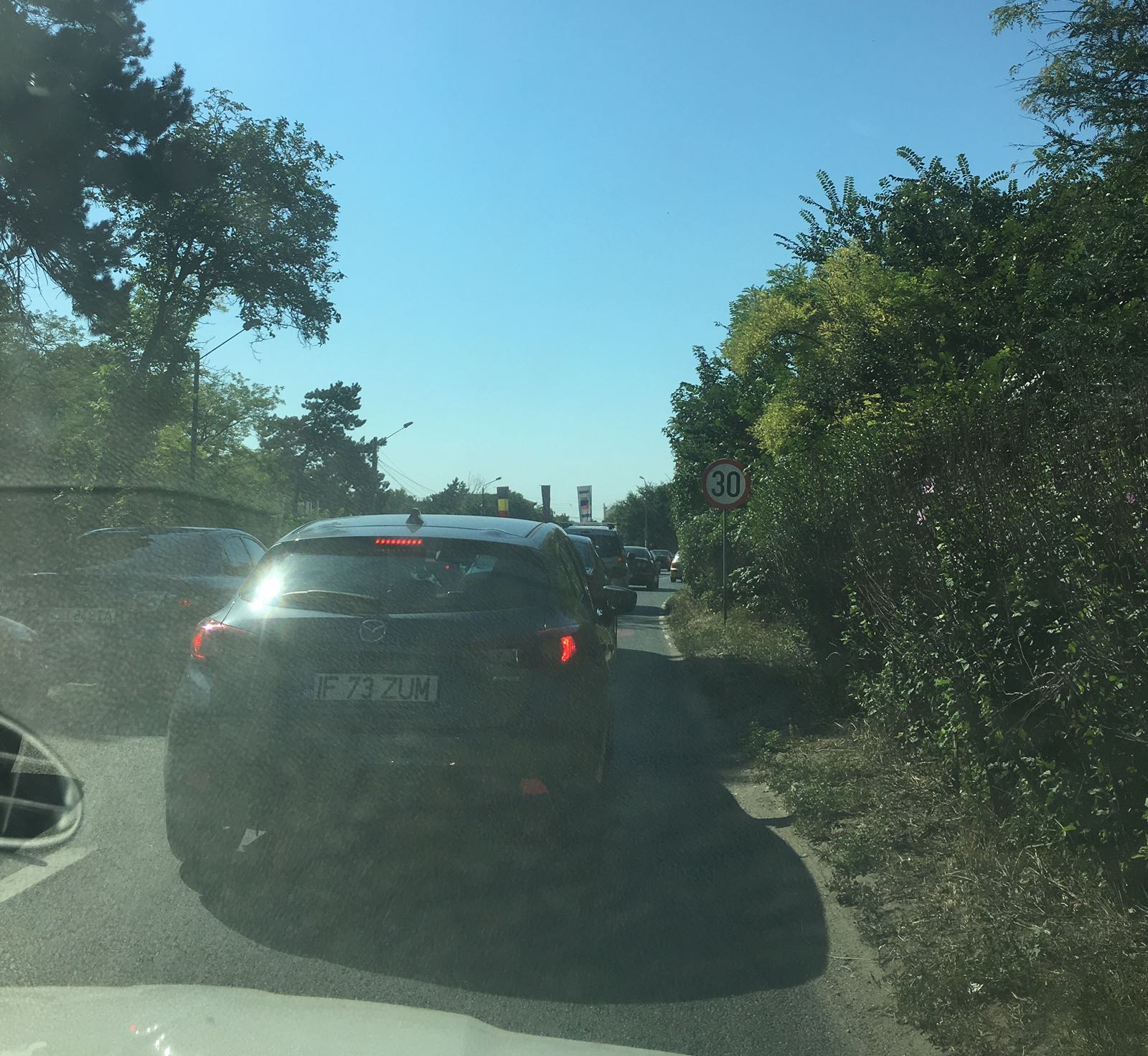 Trafic aglomerat la EFORIE