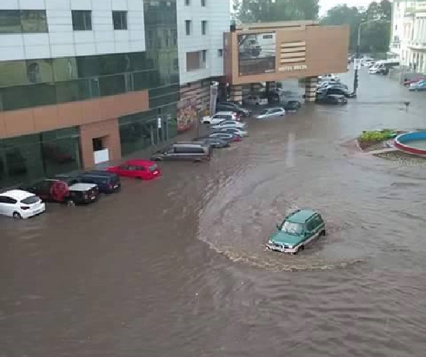 TULCEA, din nou inundată