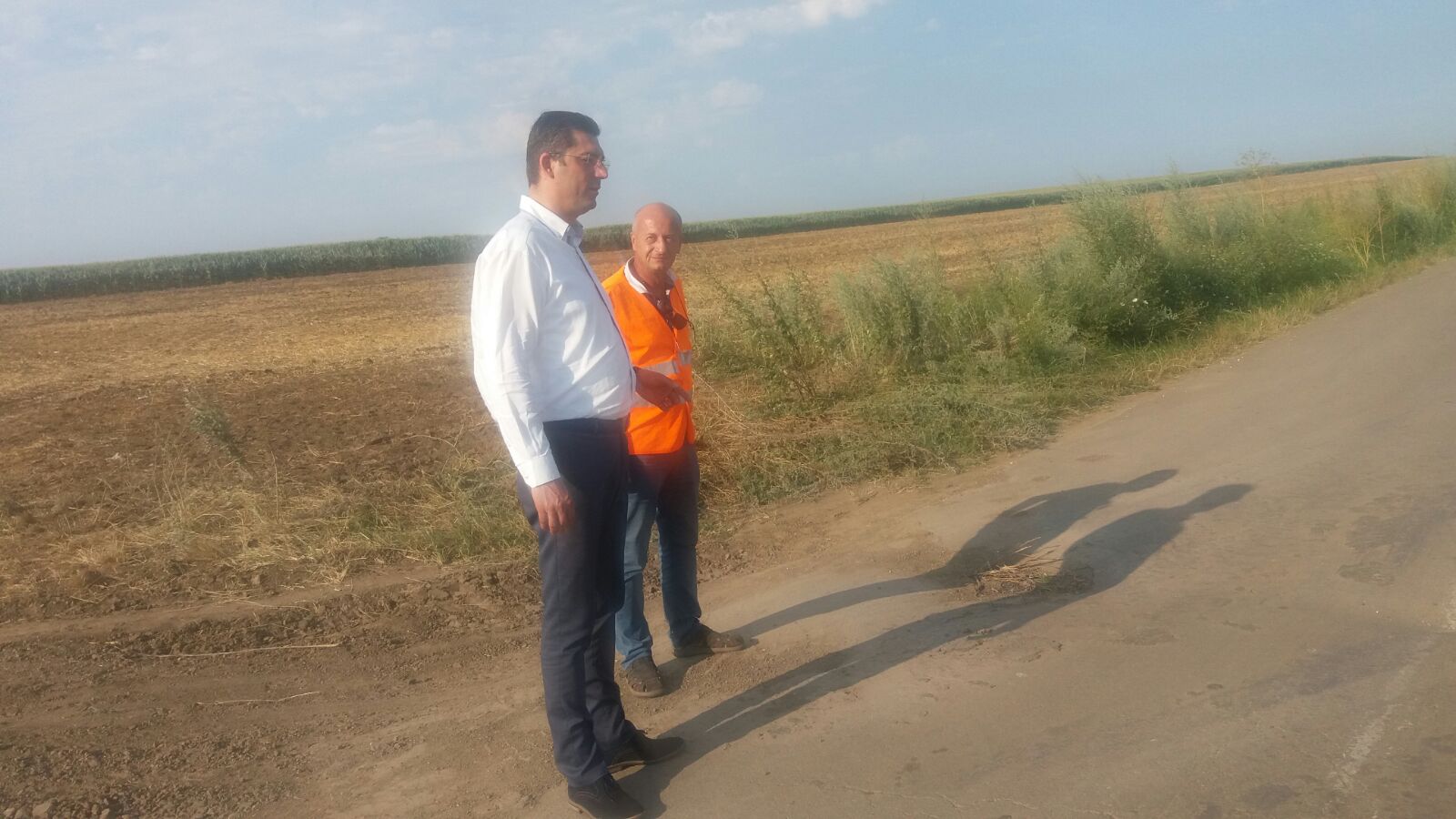 Președintele CJC a verificat stadiul lucrărilor de reabilitare a mai multor tronsoane de drum
