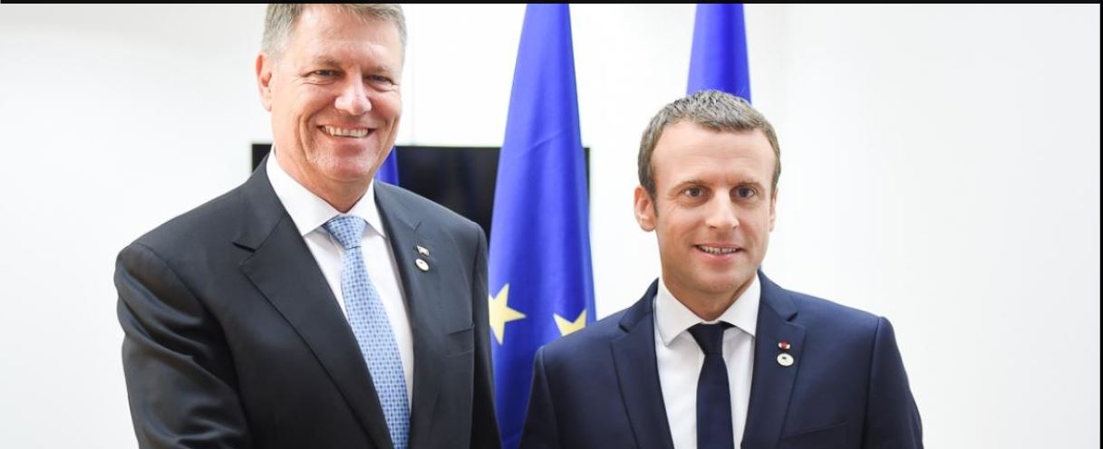 Președintele francez, Emmanuel Macron, în vizită oficială în România
