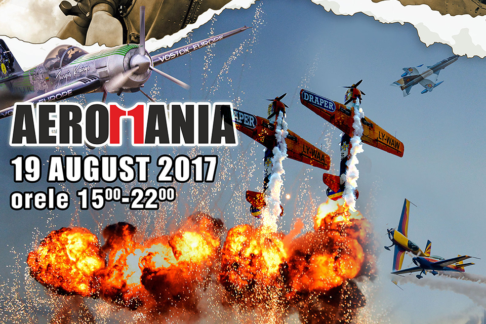 TUZLA găzduiește astăzi show-ul AEROMANIA